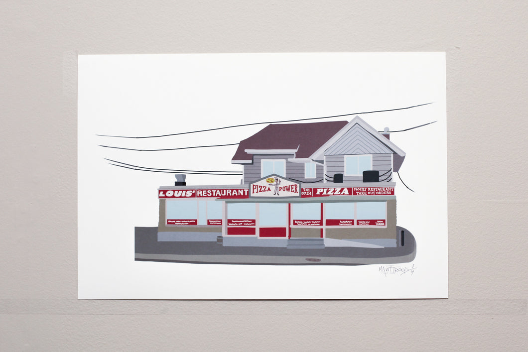 Louis' Restaurant (2015), Mathieu Trudel (Mawt Trood / Art TrŸde)